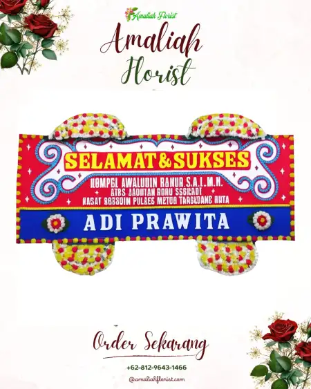 Papan Bunga Ucapan Selamat Donomulyo